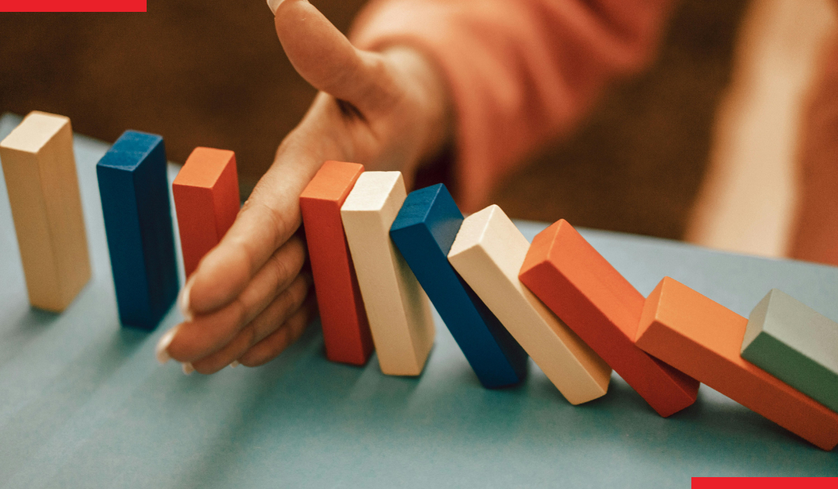 Strategic leadership and team accountability in a corporate leadership meeting